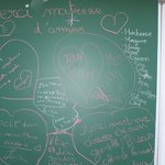 Messages des enfants à leurs institutrices