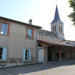 Façade côté cours Avant