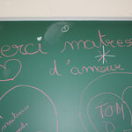 Messages des enfants à leurs institutrices