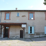 Façade côté cours Avant